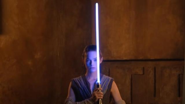 Disney unveils a 'real' light saber on Star Wars Day - watch the video