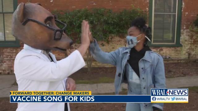 Durham council member creates "Cootie Shot" song to help kids overcome vaccine fears