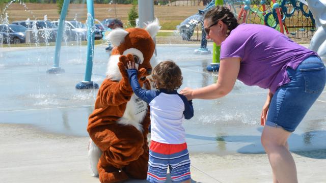 Pittsboro gets new playground, splash pad