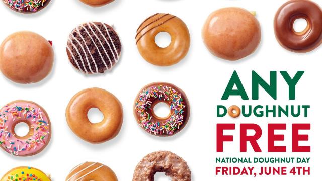 National Doughnut Day freebies on June 4