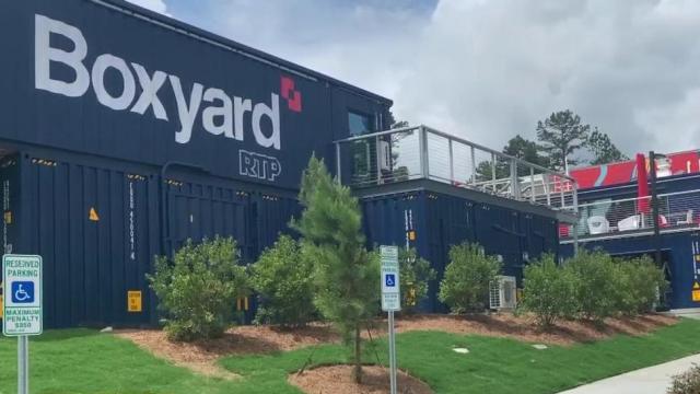 Boxyard RTP opens to lift up small businesses
