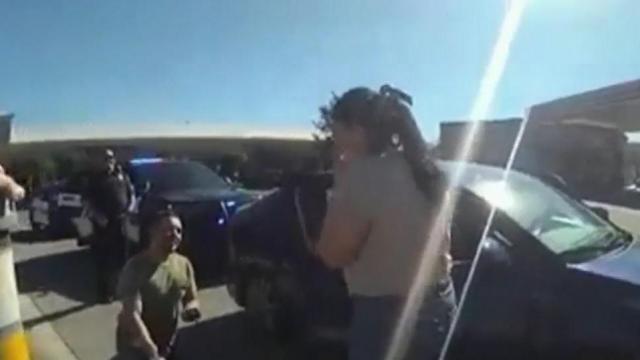 California police help man propose to girlfriend 