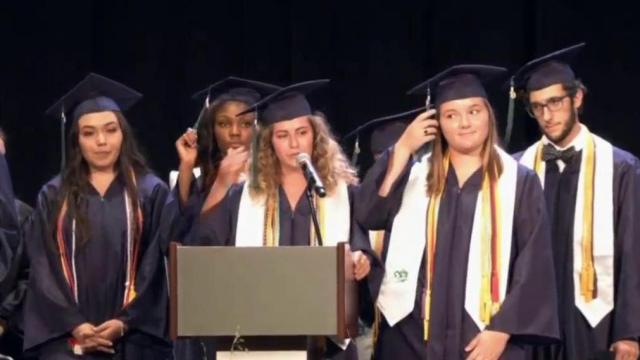 In-person high school graduations begin in Wake County