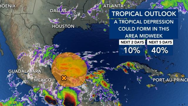 Tropical depression could form next week, but likely won't impact North Carolina 