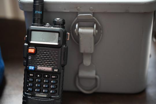 Many preppers use ham radios to communicate with one another, in the case of a mass power outage. 