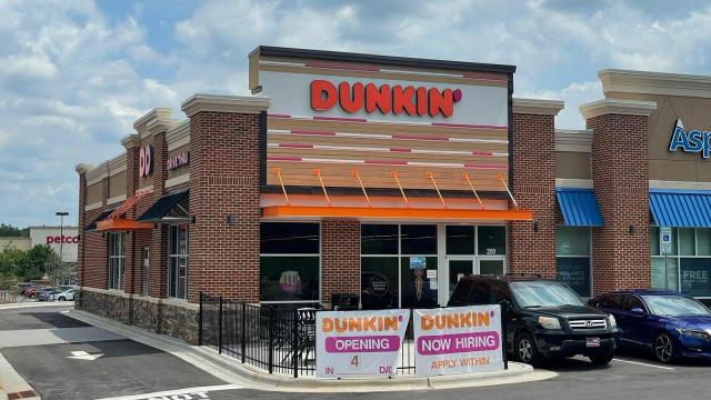 New Dunkin' opens in Wake Forest on June 18 with giveaway & donation to Special Olympics