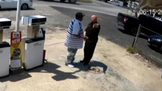 Raw video: Newton Grove police chief shoots man after confrontation