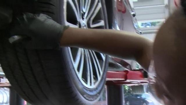Car care experts warn summer heat can increase the risk of tire blowouts