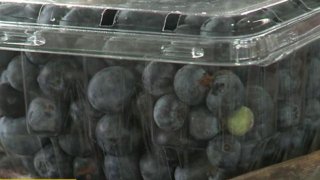 NC blueberry shortage increases prices 
