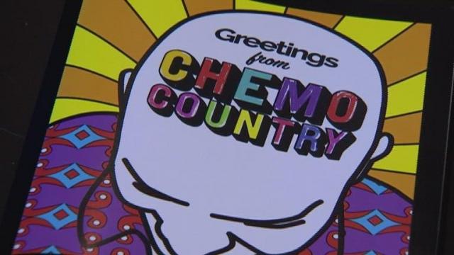 Chemo coloring book brings hope to woman's battle with cancer