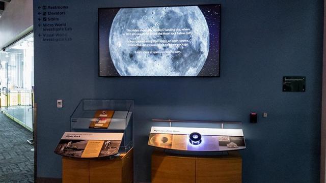 Lunar meteorite now on display at NC Museum of Natural Sciences