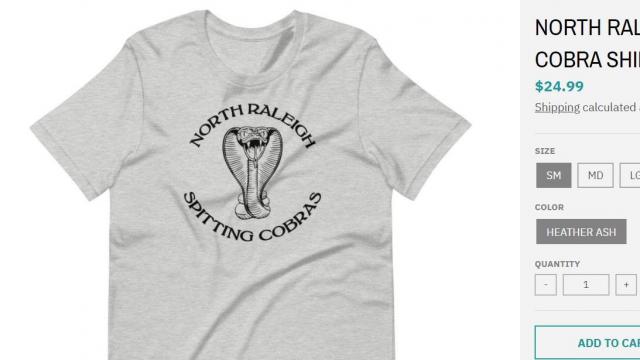#RaleighCobra: T-shirts, memes and Twitter accounts inspired by roaming venomous snake