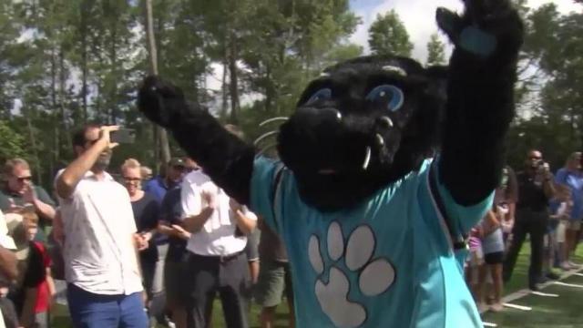 New Panthers playground, challenge course unveiled in Raleigh 