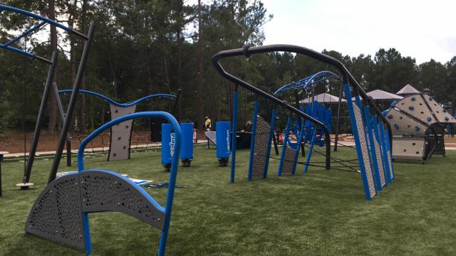 Take the Kids: New Panthers-themed playground, challenge course offers something for all ages