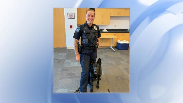 Female K9 unit team hits streets in Clayton