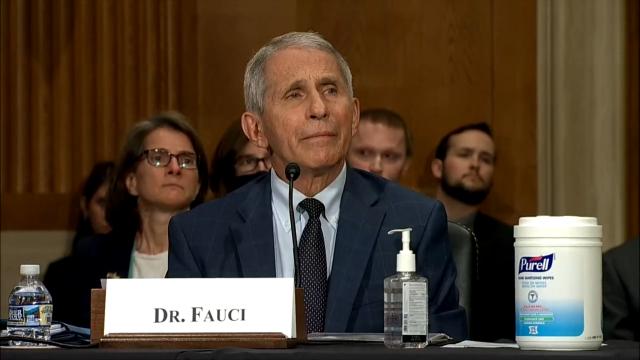Fauci, CDC director at Senate hearing on COVID-19