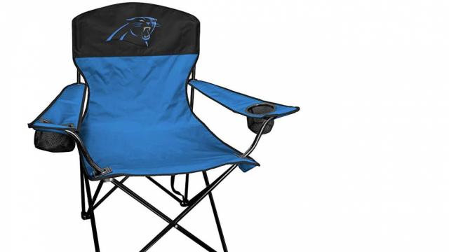 Carolina Panthers XL Tailgate and Camping Chair (holds up to 300 lbs) only $29.99