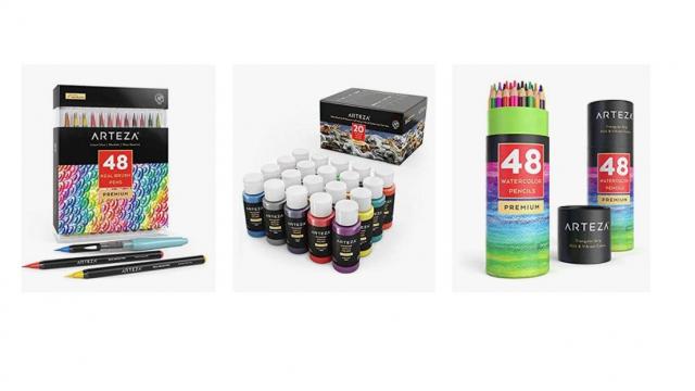 Arteza pens, markers, paints & art supplies 