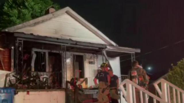 Man, dog being treated after home fire at Durham duplex