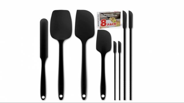 Silicone Spatula 8-Pack Set only $8.99