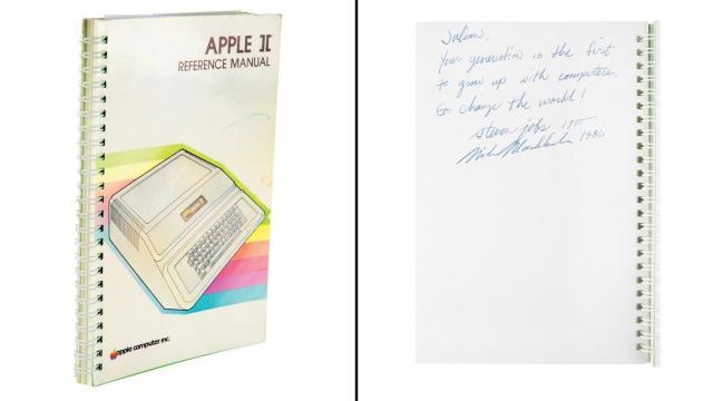 How much is Steve Jobs signature worth? Try $800,000
