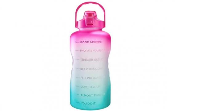 Motivational 1 Gallon Water Bottle (photo courtesy Amazon)