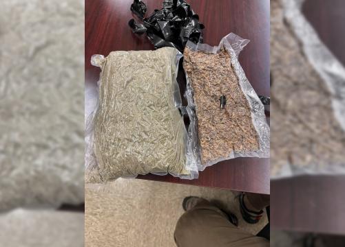 Officials found pounds of weed and tobacco that was dropped off accidentally at a local high school 