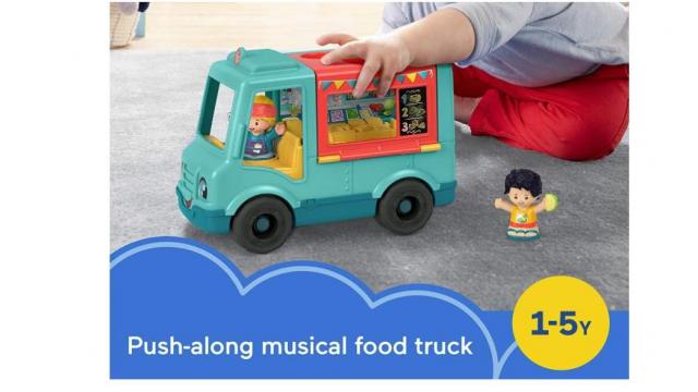 Fisher-Price Little People Serve It Up Food Truck only $9.89