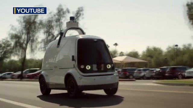 Robot delivery wagons would have to obey laws, not impede traffic