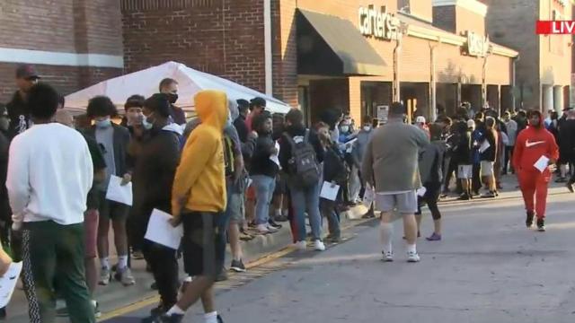 People camp out at Best Buy in Cary for shot at PlayStation 5 or XBox Series X