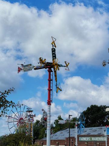 A visit with the kids to Vollis Simpson Whirligig Park in Wilson. (Tandra Wilkerson)​