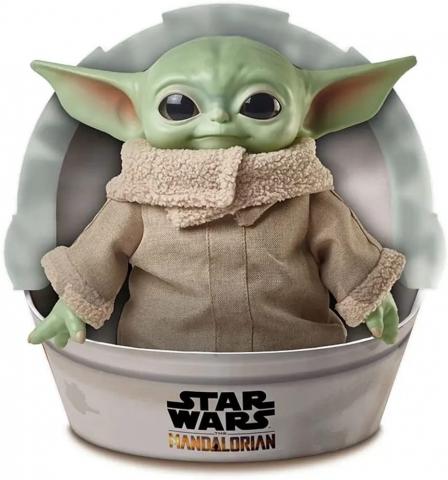 Star Wars Grogu Plush Toy with Base (photo courtesy Amazon)