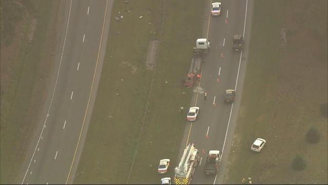 Woman killed in rollover crash on US 64 near Zebulon
