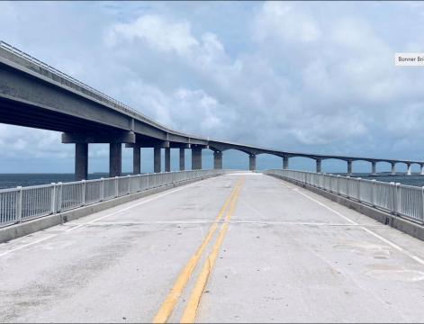 Final remnant of historic bridge, first connection to Hatteras Island, opens as public pier 