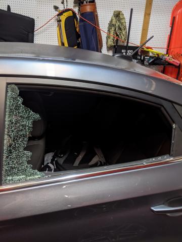 A bullet went through the backseat of my son's car as he was leaving the game at Durham County Stadium last night.  How has this not been reported?  The bullet entered through the driver side rear window and stopped in the frame between the passenger side rear window and the back window. - 

I do not want my name or my son's name used. I would like to stay anonymous.