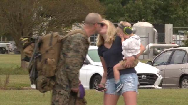Welcome home: Thousands of Marines return to Camp Lejeune 