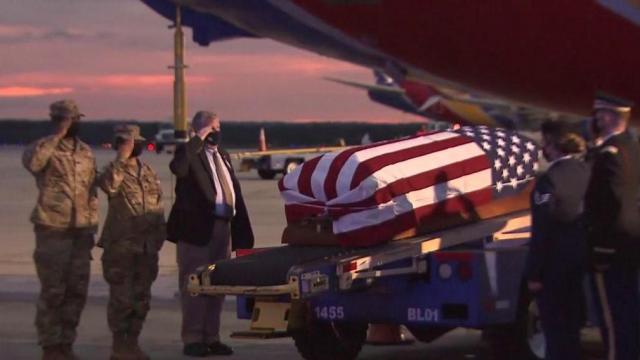 Remains of World War II soldier killed in action returned home to North Carolina