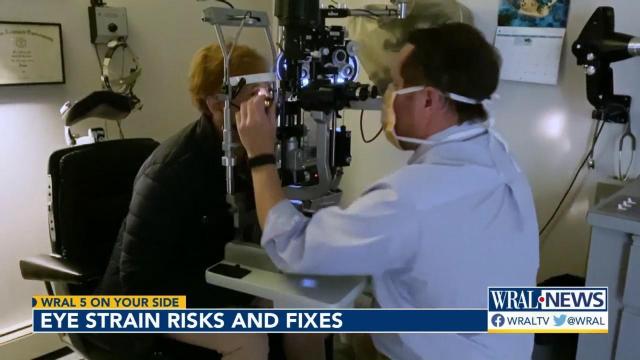 Prolonged screen time could lead to eye complications