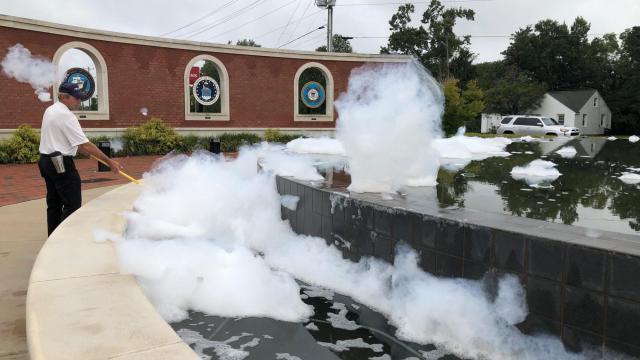 Jacksonville Freedom Fountain vandalized 