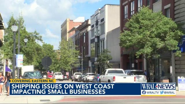 Delays around the world hurt small businesses in NC