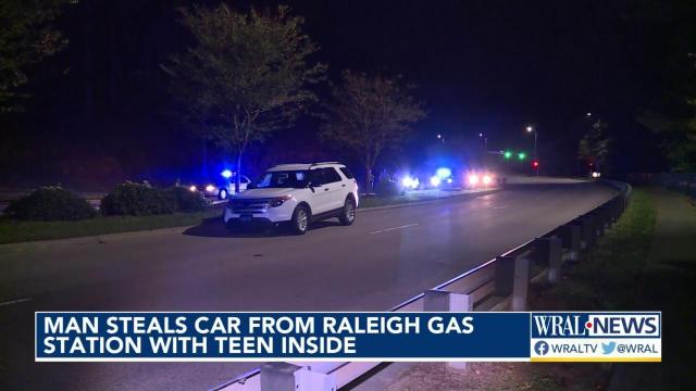 Victim speaks after car stolen from Raleigh gas station with sleeping teenage sister inside