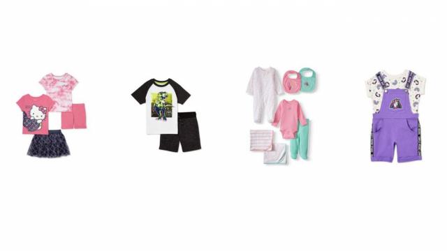 Garanimals clothing and gift sets for children & babies up to 50% off at Walmart 