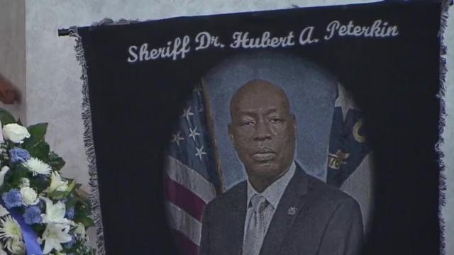 Peterkin always answered the call; Longtime Hoke sheriff remembered at memorial service