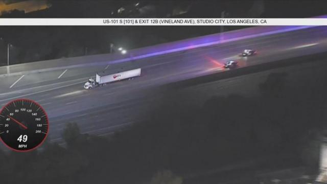 Man steals 18-wheeler, takes law enforcement on chase 