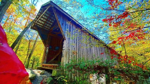 Autumn Roadtrip: 4 rustic covered bridges in NC to visit this fall 