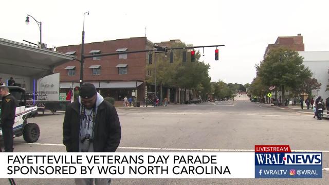 Watch live: Fayetteville Veteran's Day Parade 