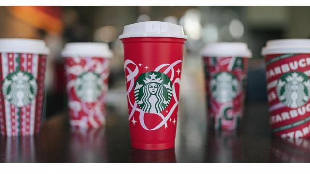 Starbucks giving away free reusable red cup with holiday drink purchase on Nov. 18