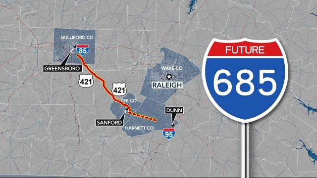 I-685 project could be game-changer for Lee, Harnett counties
