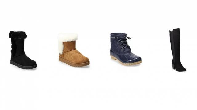 Boots and shoes only $16.99 (reg. $69.99) for women and only $12.75 for kids at Kohl's! 