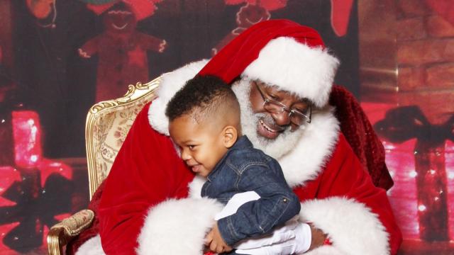 Santas just like me: This man found a Black Santa to bring joy to local families 